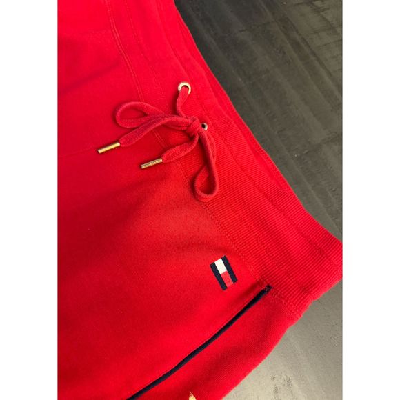 Tommy Hilfiger Sport Red Joggers Stars - Sz S - Picture 5 of 13